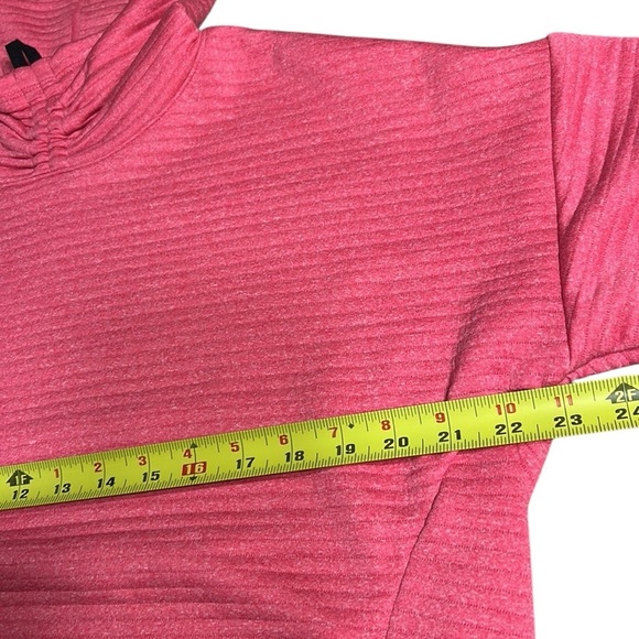 Juicy Couture sweatshirt,oversize pullover,boxy,ribbed,barbie pink activewear - Picture 9 of 13